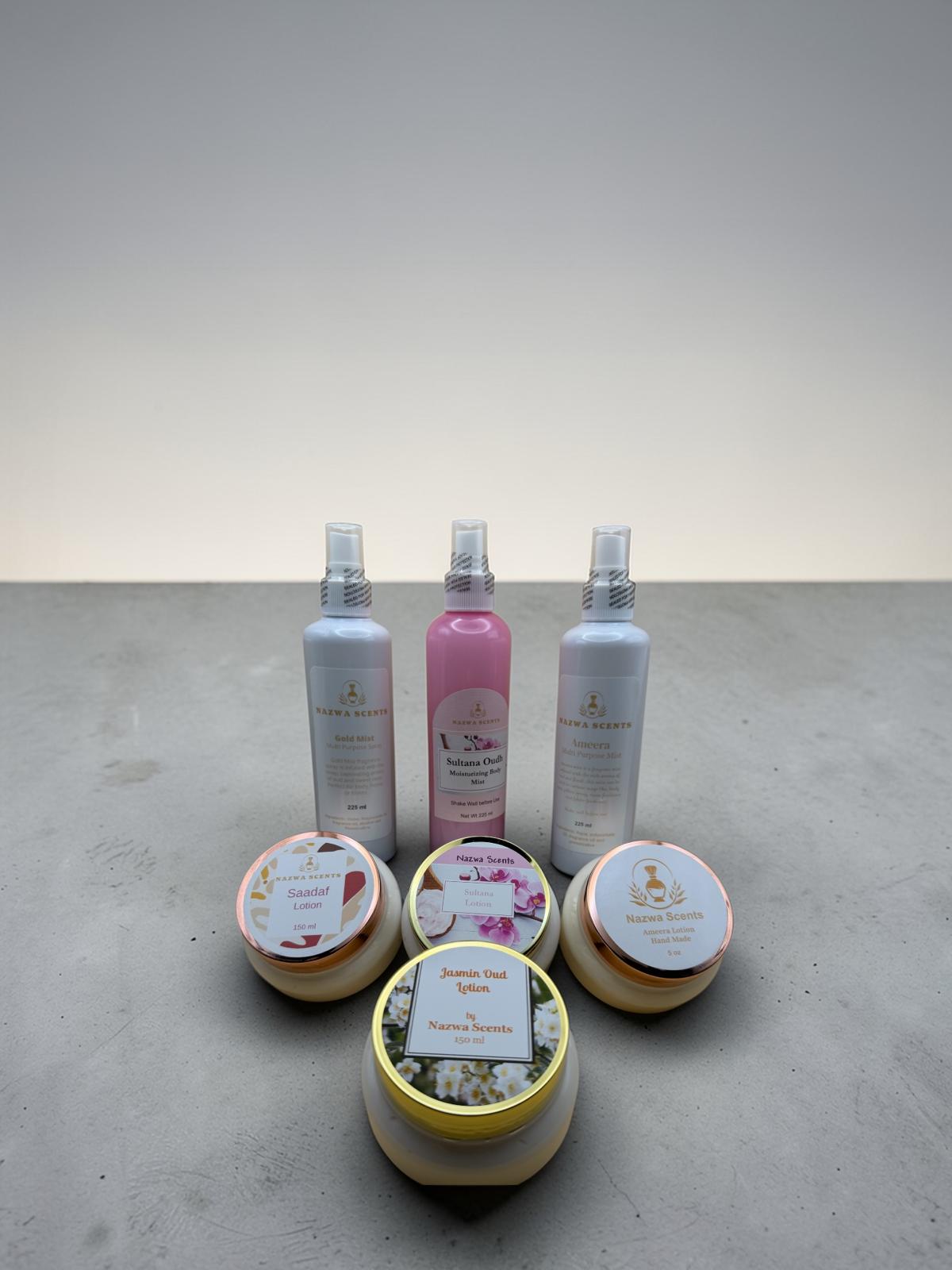 Lotion and Mist ~ Mix and Match